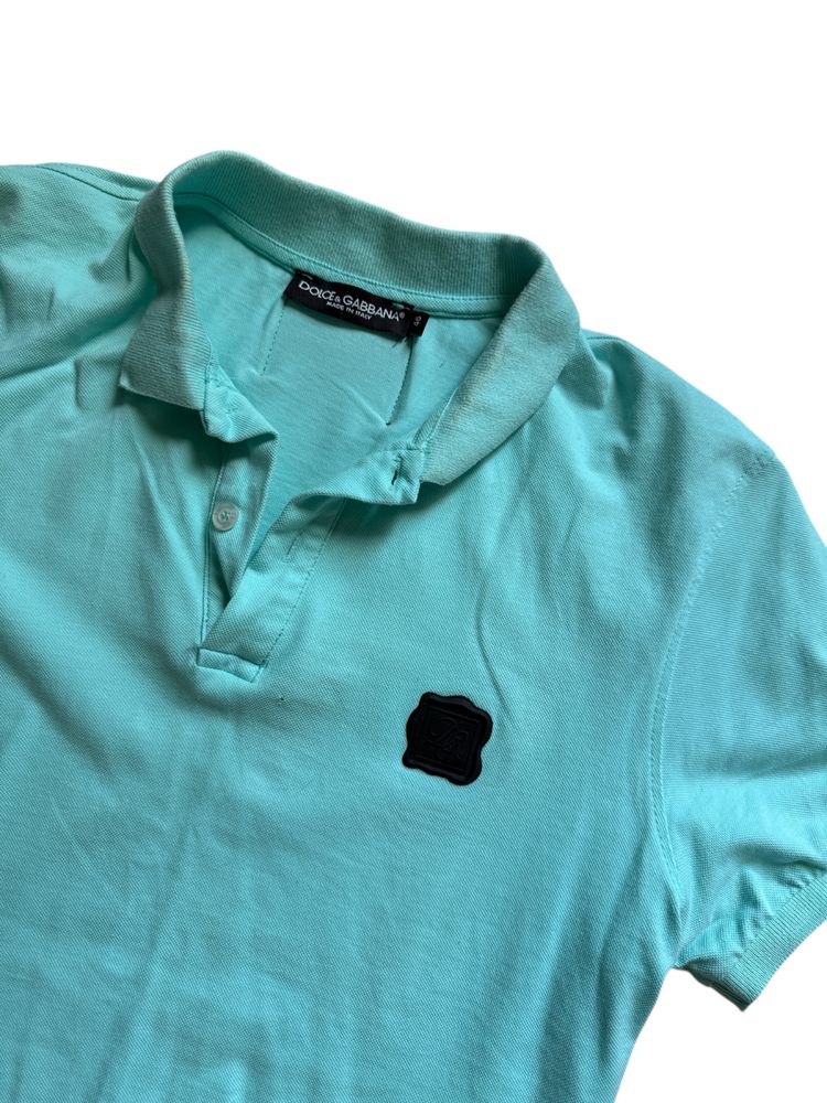 Stylowa koszulka polo meska rozmiar 46 dolce & gabana