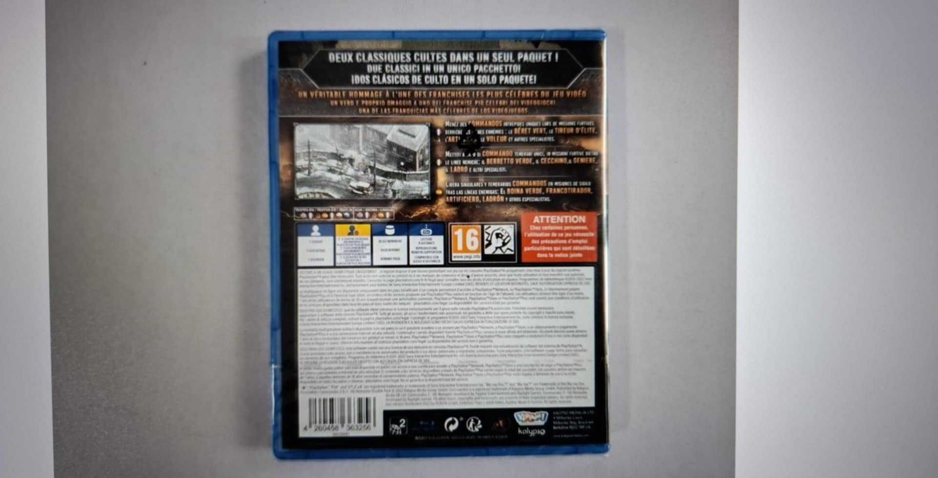 COMMANDOs 2 HD & COMMANDOS 3 HD napisy pl (PS4)