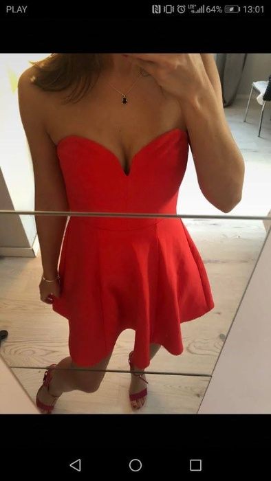 sukienka XS H&M na wesele na studniówkę