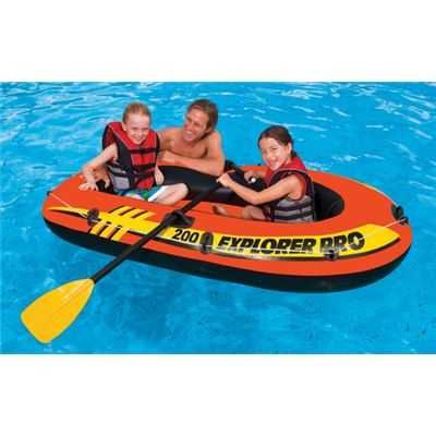 Barco Insuflável Explorer Pro 200 + Bomba + Pagaias