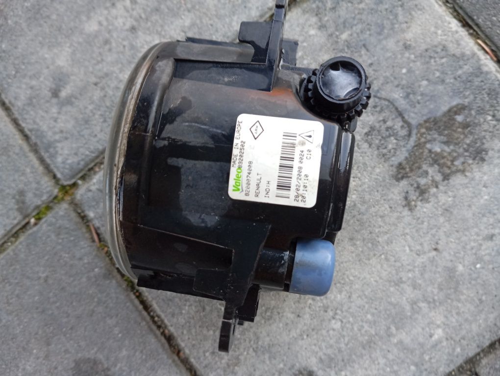 Halogeny zderzaka przedniego przód Renault Scenic 2 II Oryginał klp