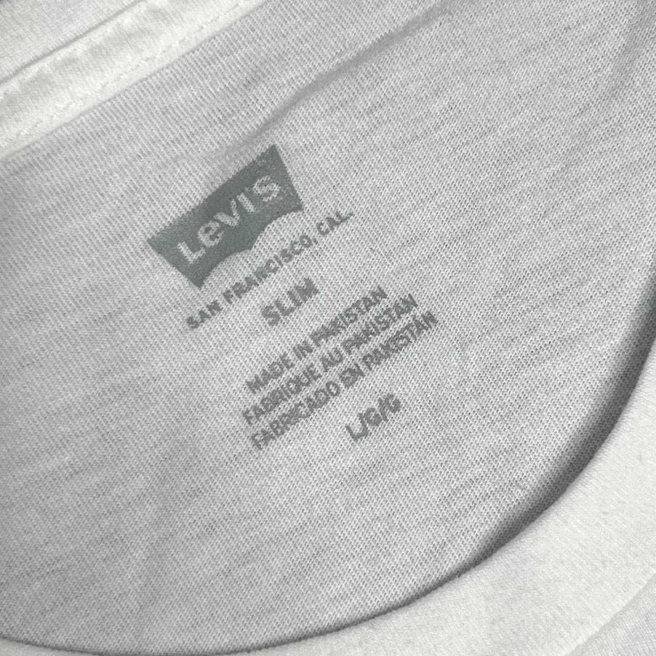 Футболка оригінал Levi's crew neck slim fit