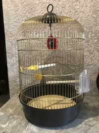 Клетка для попугая или птиц Ferplast «Regina Antique Brass» б/у