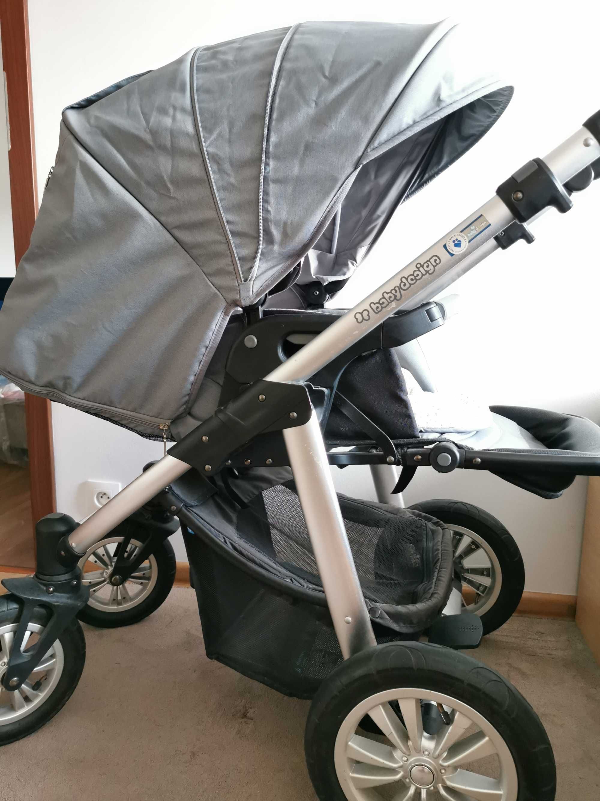 Wózek spacerówka gondola 2w1 Baby Design Dotty ECCO 07