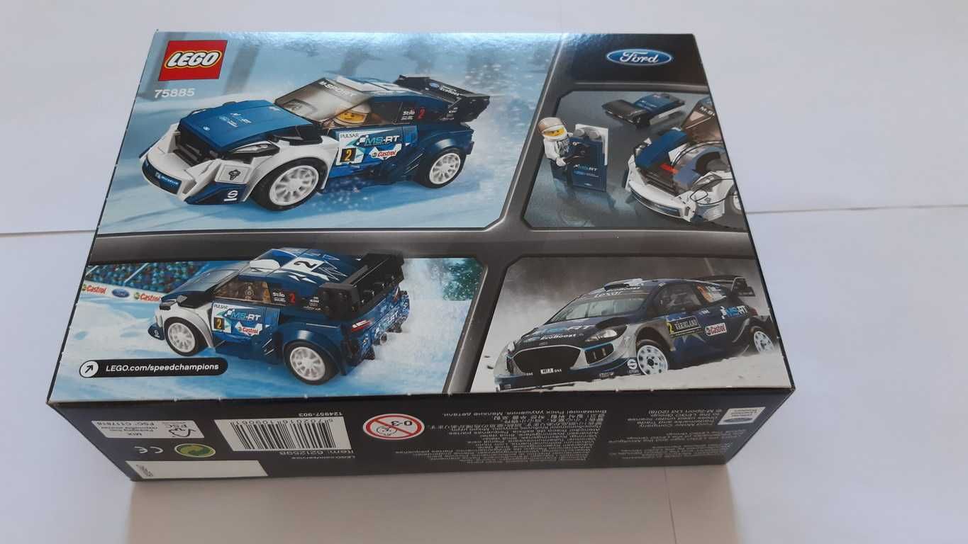 LEGO Speed Champions 75885 Ford Fiesta M-Sport WRC selado