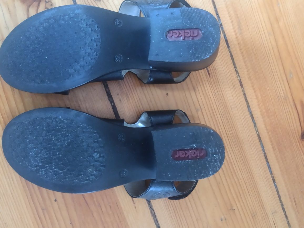 Buty skórzane damskie