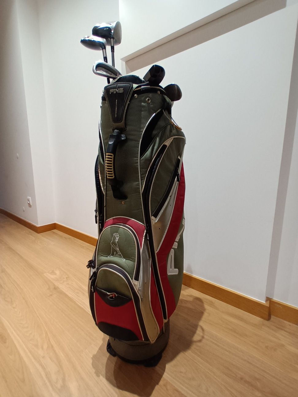 Ferros Callaway X14. Madeiras 1W, 5W Taylor Made e Putter