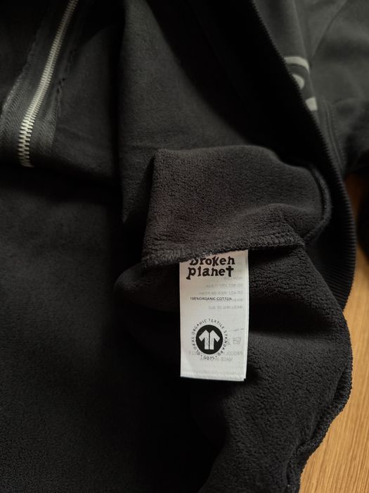 Broken Planet zip hoodie Оверсайз зіп худі з принтом кофта паф принт