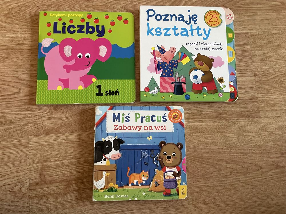 Książeczki dla dzieci Miś Pracuś
