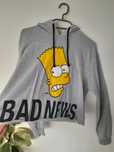 Szara bluza Sinsay x The Simpsons S