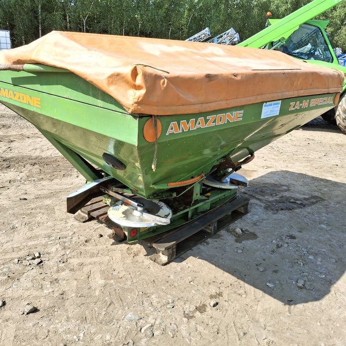 Rozsiewacz do nawozu Amazone ZAM Special 1500kg (1000+500kg) 24/21m