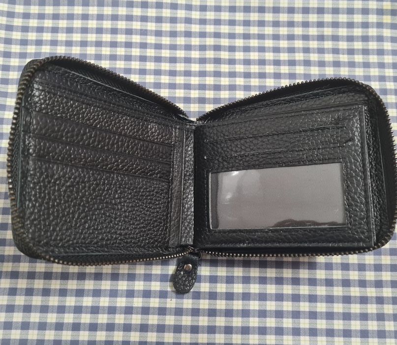 Carteira de homem em couro