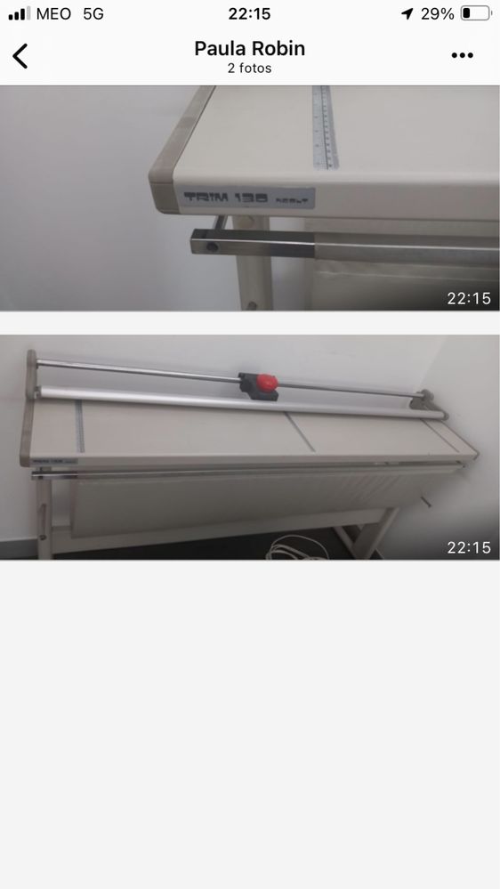 Guilhotina Manual Trim