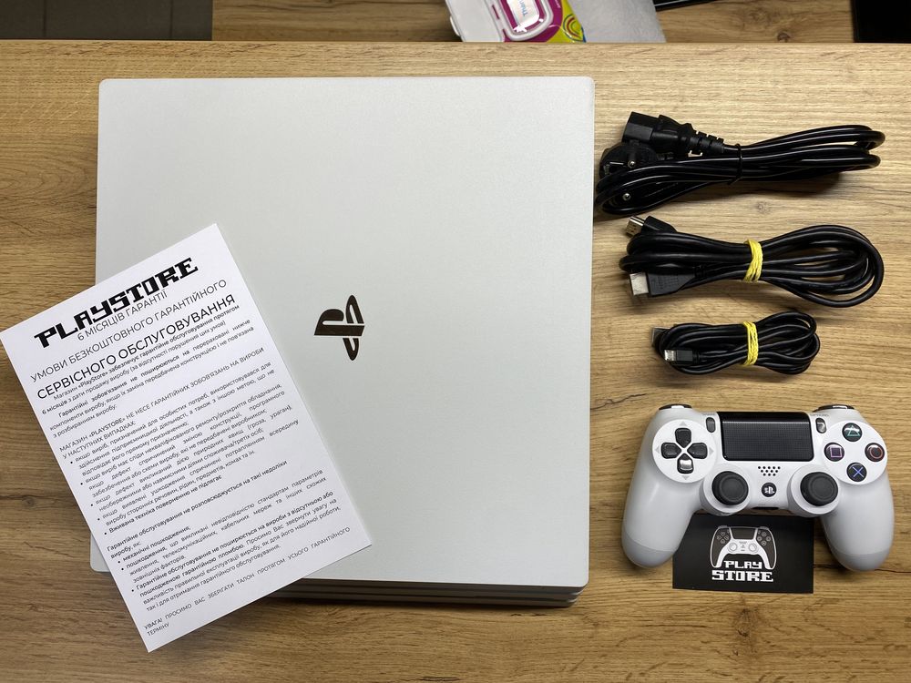 Sony PlayStation 4 Pro 1TB White Біла - ГАРАНТІЯ