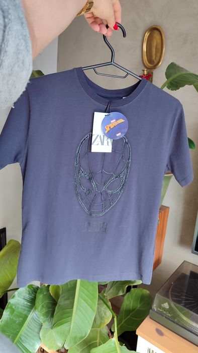 Nowy T- shirt dla chłopca Spider Man, Marvel, roz.134 Zara