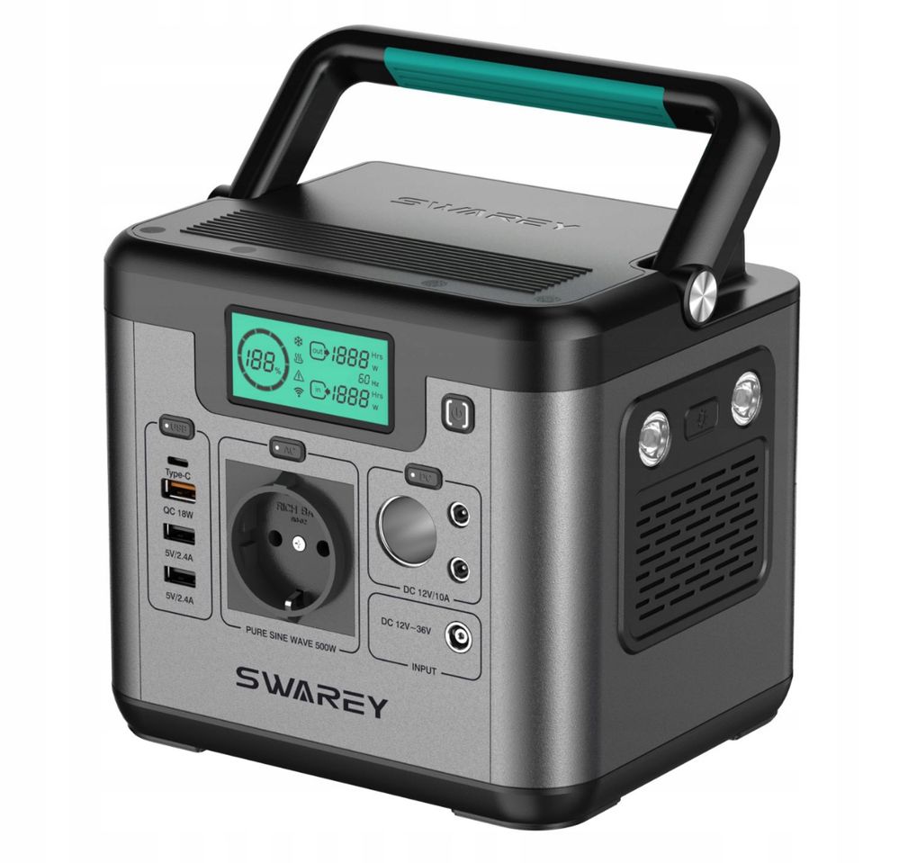 Power bank Swarey S500 Pro 144000 mAh 500 W