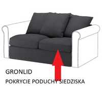 GRONLID SPORDA ciemnoszary Ikea pokrycie poduchy siedziska sofy NOWE