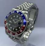 SEIKO MOD GMT Master PEPSI Czerwony Niebieski Jubilee Custom NOWY