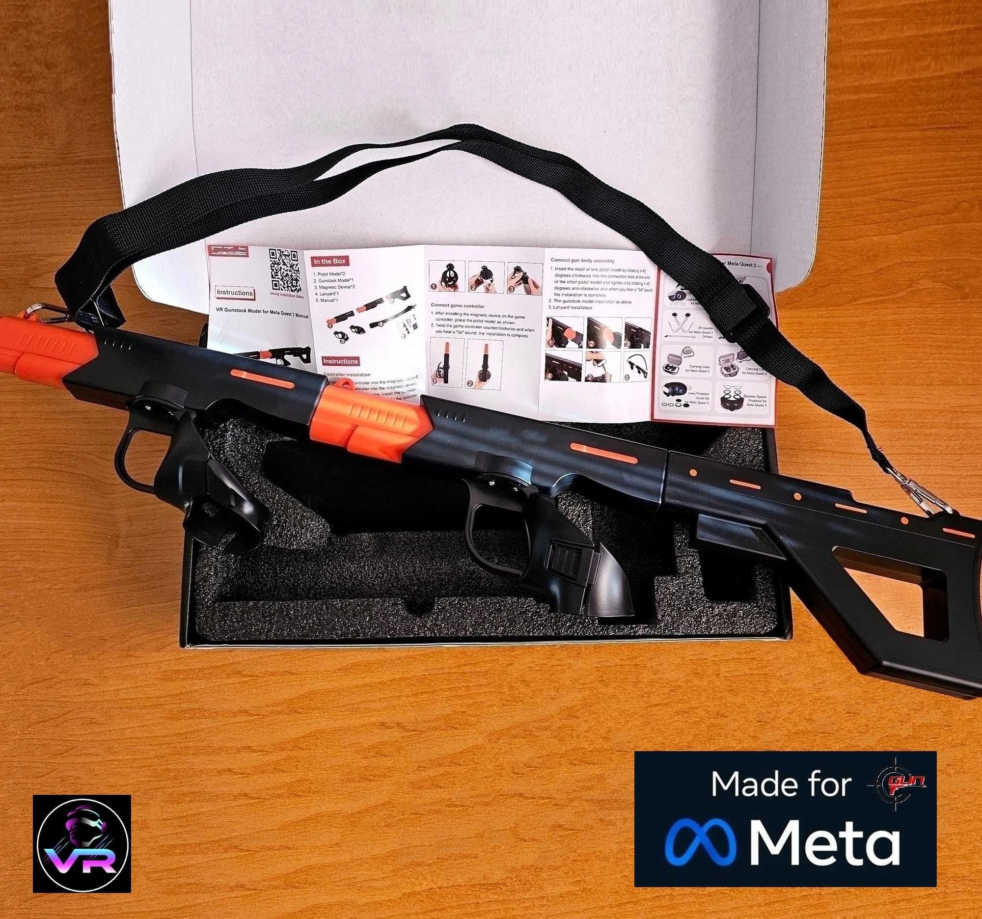 Meta Quest 3 \ Quest 3S Gun Stock пістолети | Oculus Pistol Grips