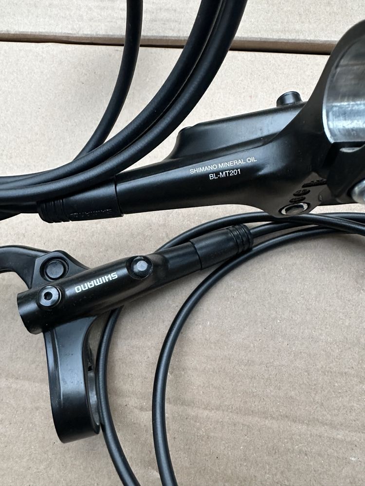 Nowe hamulce Shimano BL-MT201 komplet 100/170cm