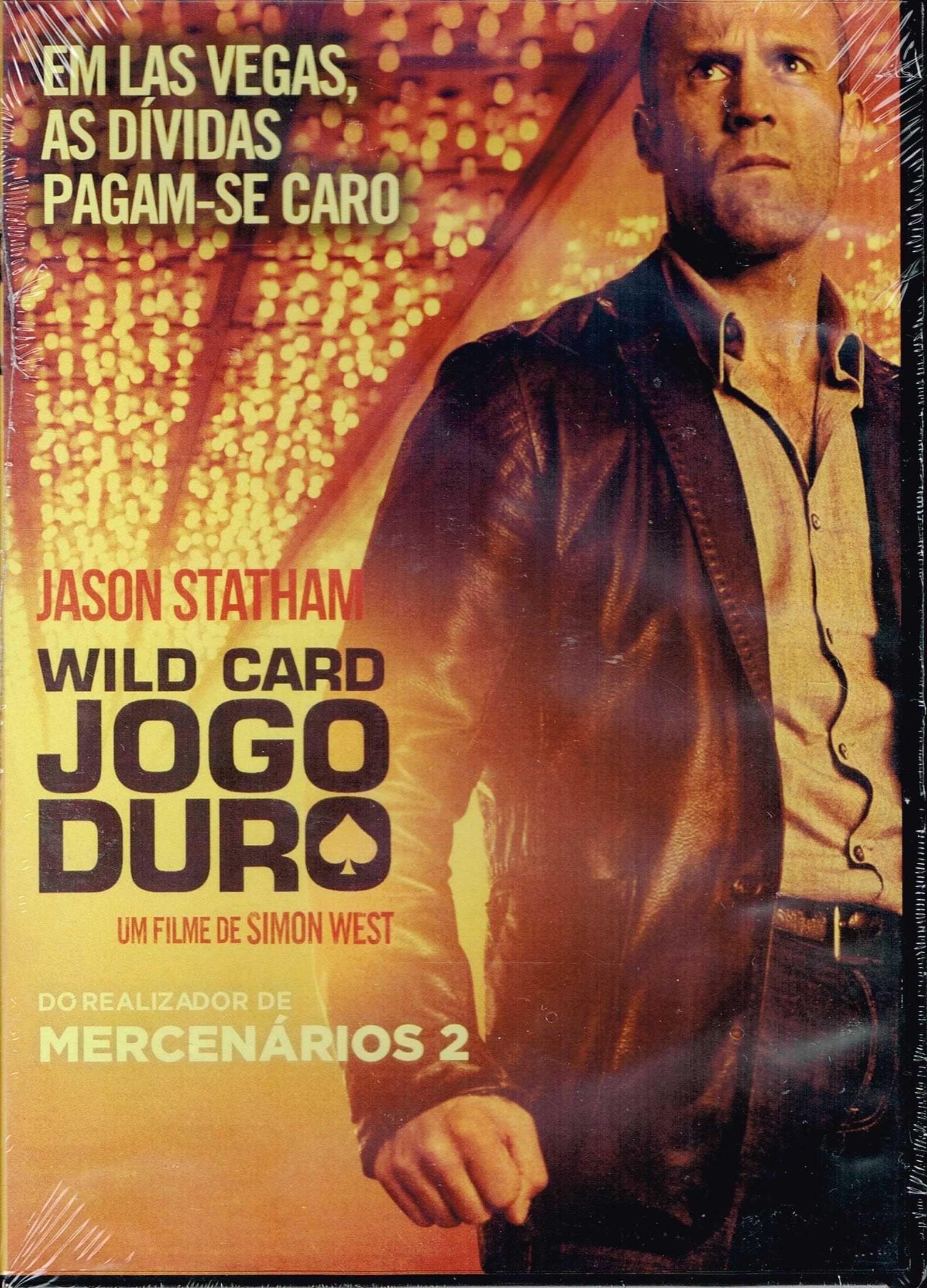 Filme em DVD: Jogo Duro "Wild Card" - NOVO! SELADO!