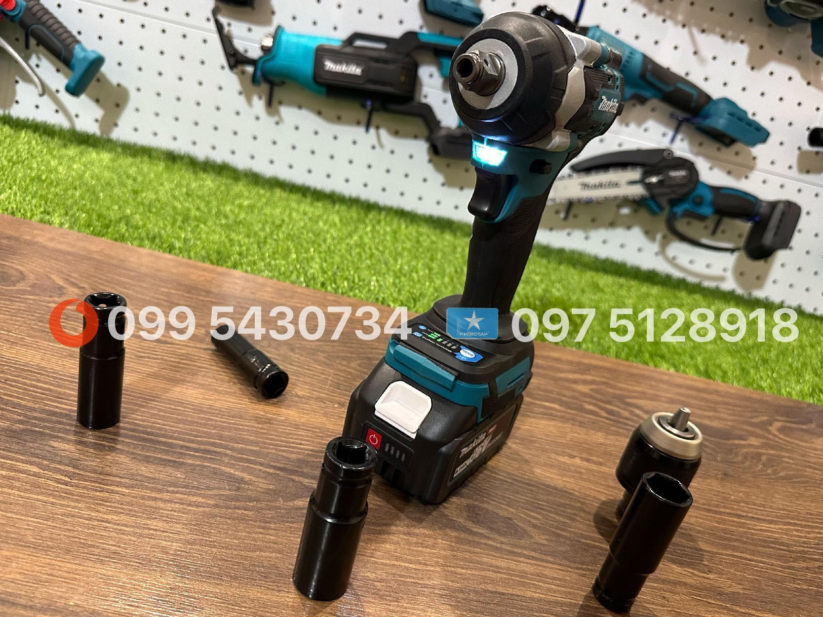 Набір акумуляторний Makita Болгарка DGA504BL Гайковерт DTW500BL 36V8Ah