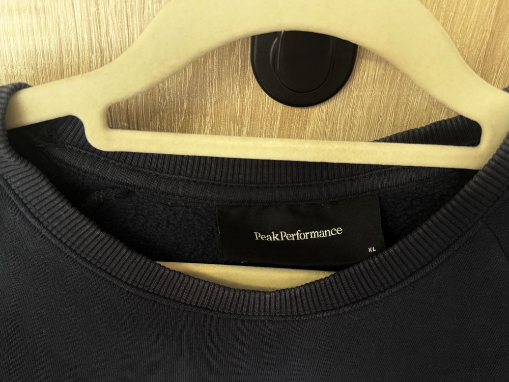 Bluza Peak Performance XL granatowa crewneck plus size