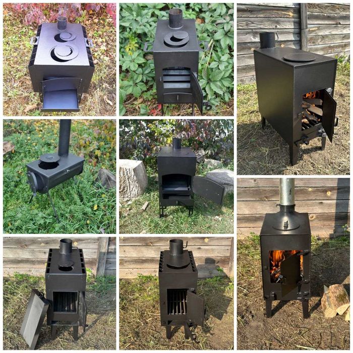 Производство! Буржуйка.Печь на дровах