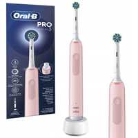 Szczoteczka elektryczna Oral-B Pro Series 3 Cross Action Różowa