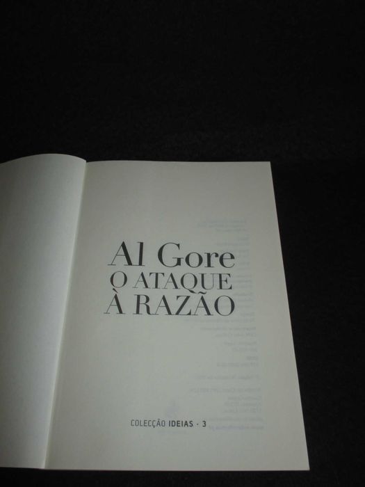Livro O Ataque à Razão Al Gore