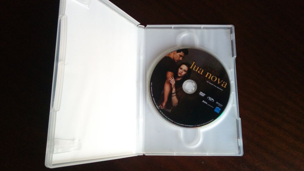 DVD's Crepúsculo, Eclipse e Lua Nova da Saga Twilight