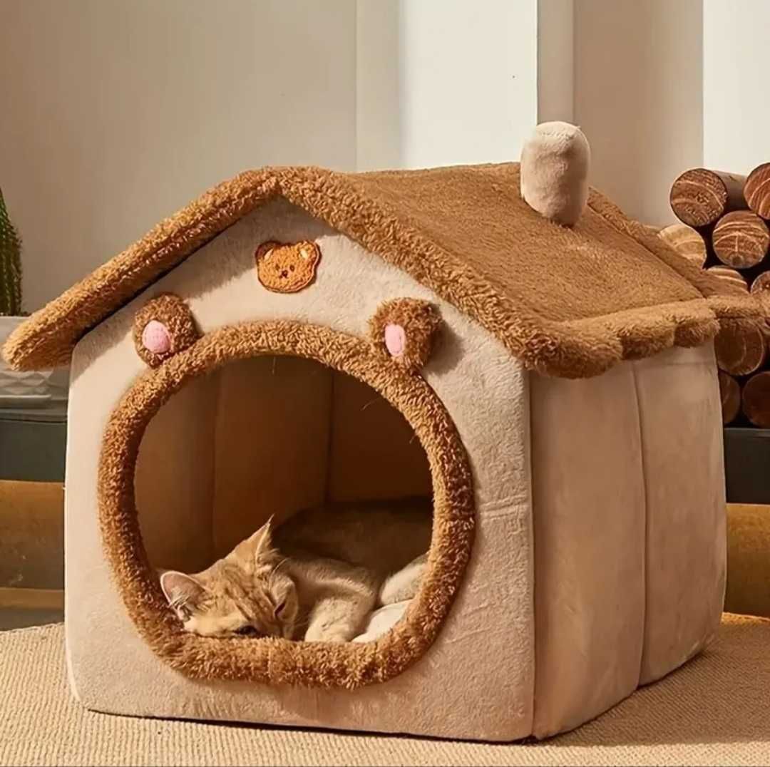 Casa fofinha para Gatos Até 2kg – Conforto e Segurança!