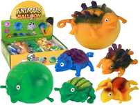 Dmuchane Figurki Dinozaurów Balony Ustnik
