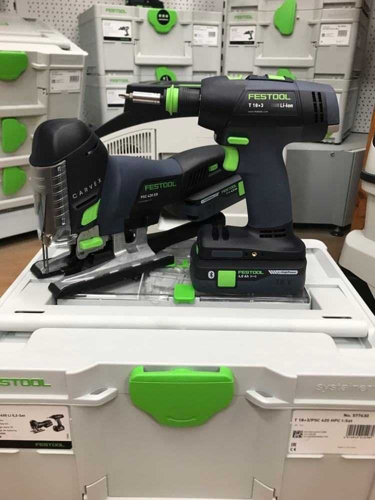 Zestaw montażowy Festool T 18+3/PSC 420 I-Set