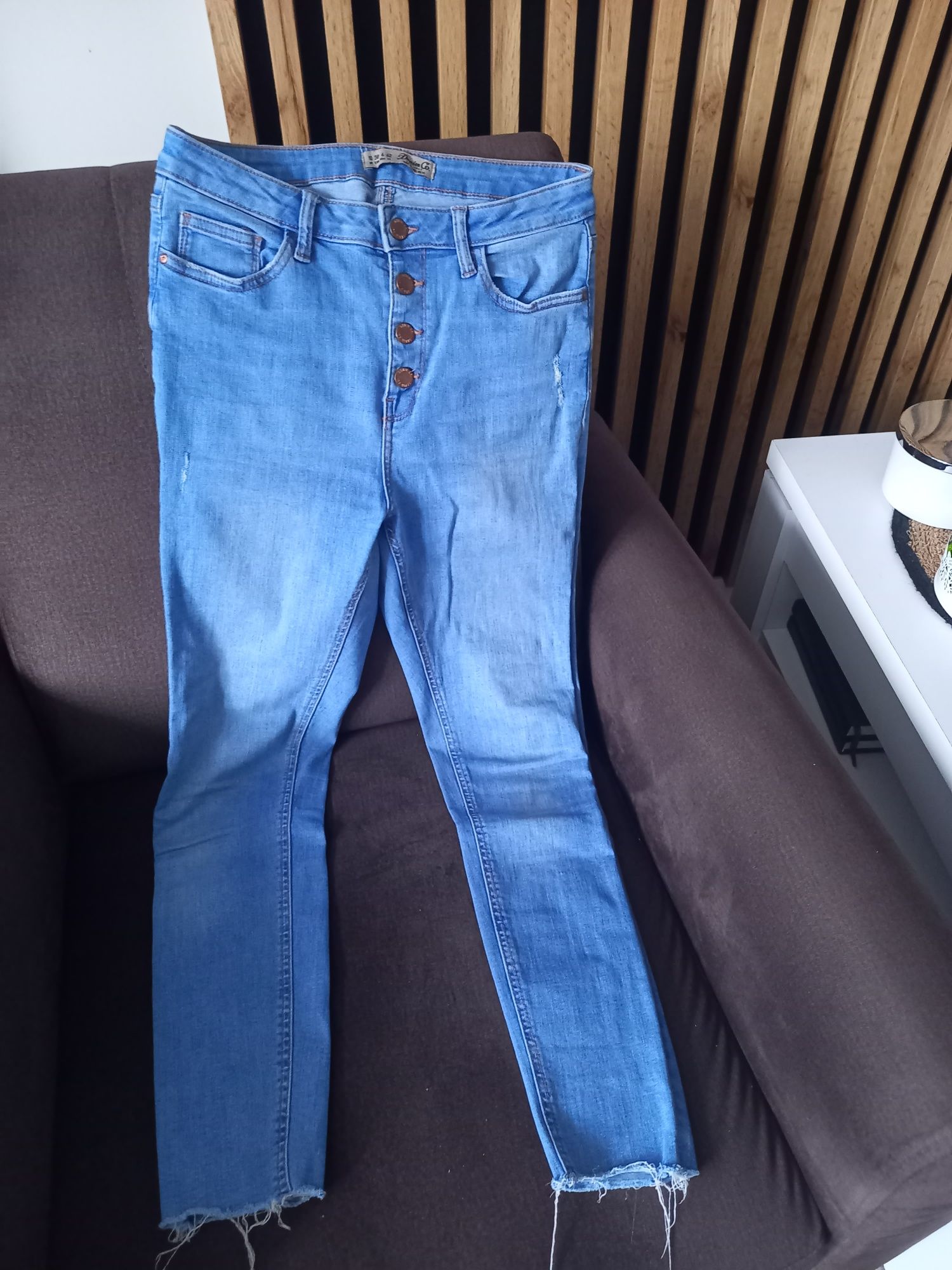 Spodnie jeansy damskie S/M denim