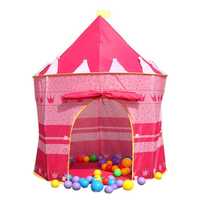 Дитяча палатка ігрова Рожевий Замок принцеси намет для дому та вулиці