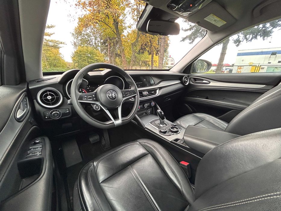 Alfa Romeo Stelvio*Automat*4x4*Skóra*Grzane Fotele i Kierownica*VAT23%