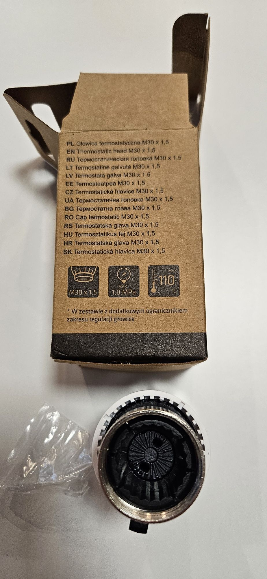 Głowica termostatyczna kaloryfera/grzejnika mini 2 PROV
CD-74-015-X