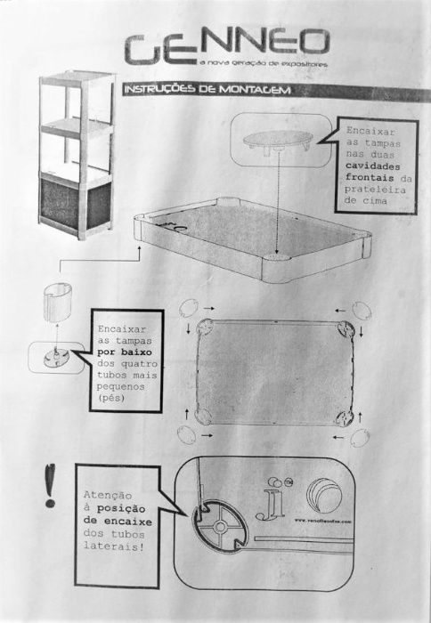 Expositor | Estante Carga Ligeira | Genneo