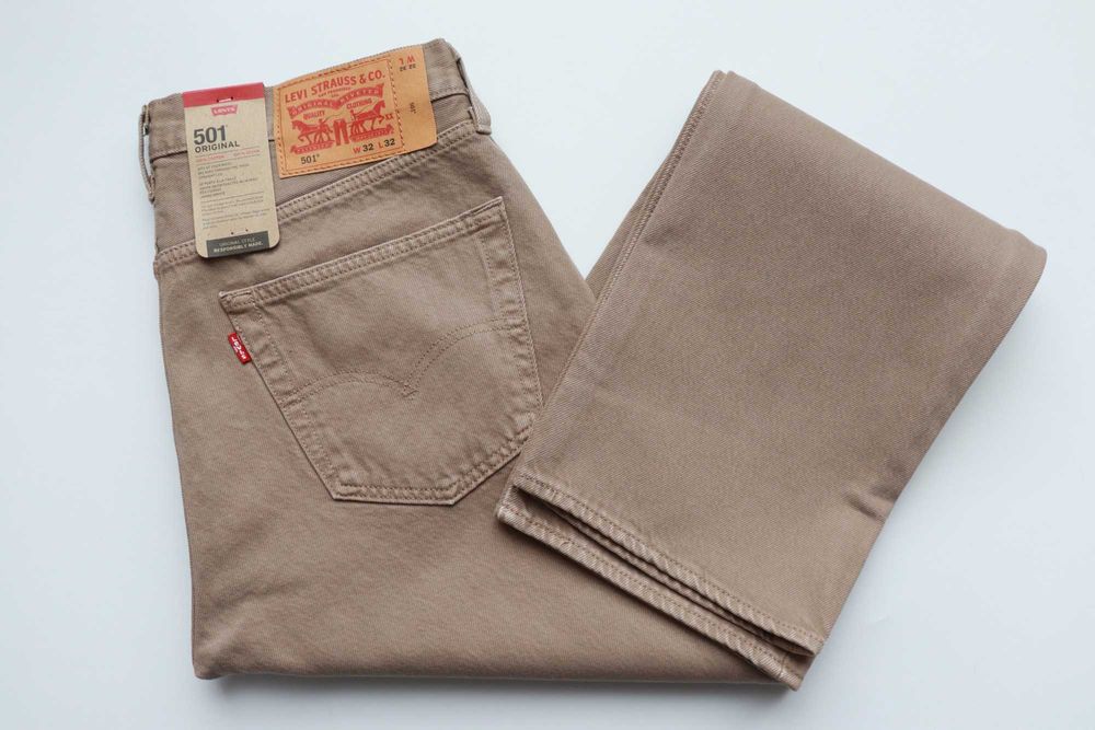 LEVIS 501 W32 L32 męskie spodnie jeansy regular nowe okazja regular