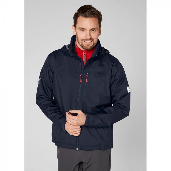 Kurtka żeglarska męska Helly Hansen Crew Hooded navy