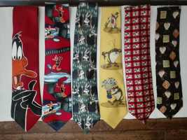 Коллекционные галстукиW .Bros. Walt Disney, ретро, винтаж, и другие