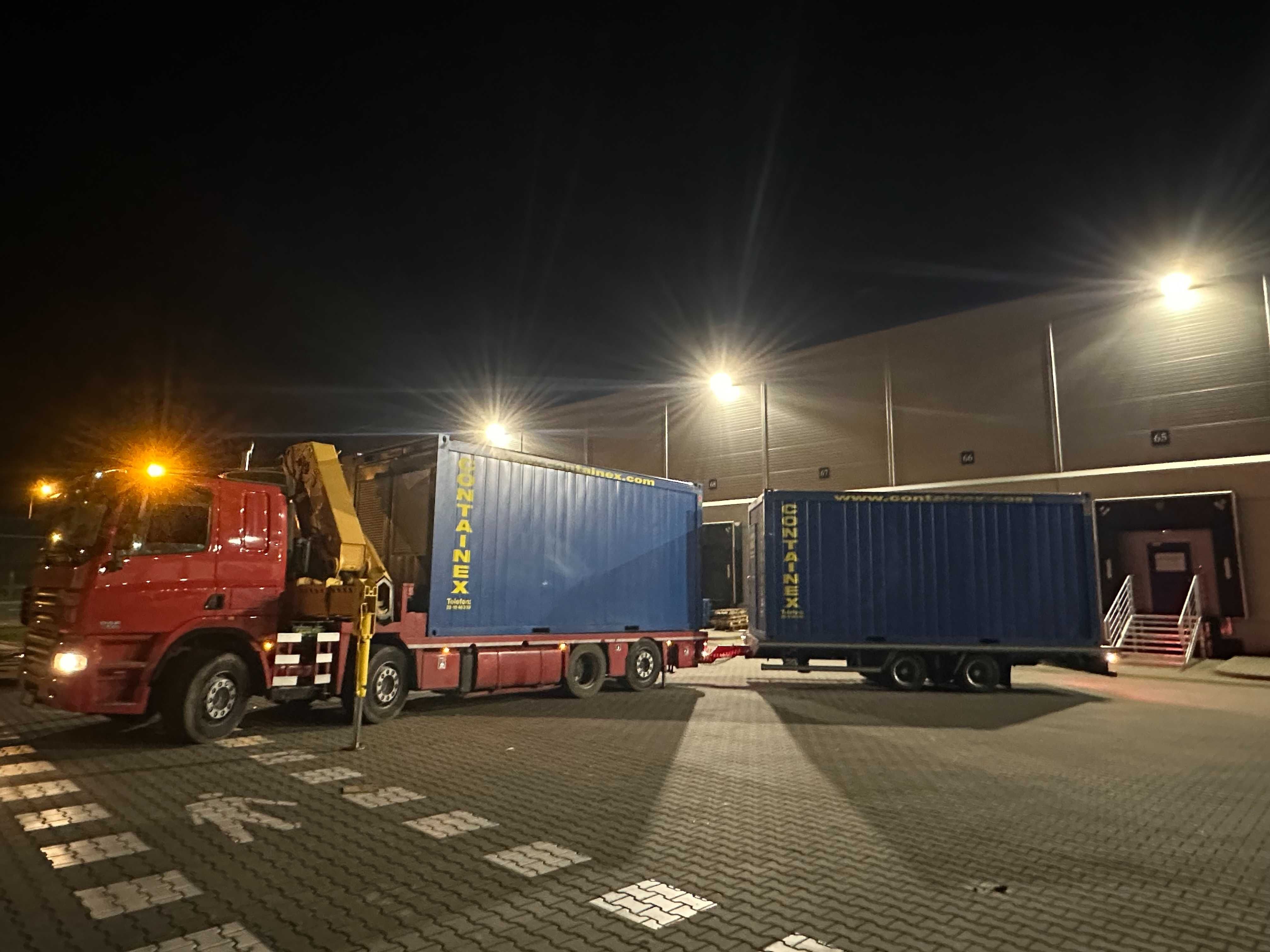 Transport HDS, Transport kontenerów, Montaż reklam - konstrukcji !