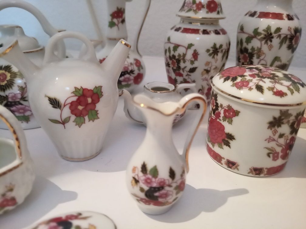 Conjunto miniaturas Porcelana Portart