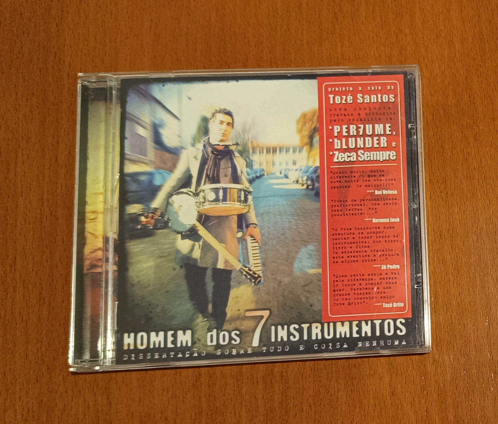 CD de Tozé Santos - Homem dos 7 instrumentos como Novo.