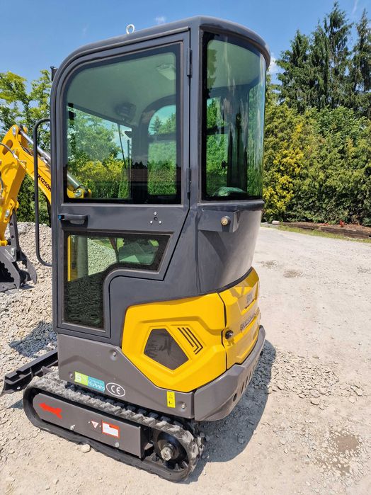 Mini Koparka Berger Kraus BK1250KJSR z kabiną JOYSTICK silnik Kubota