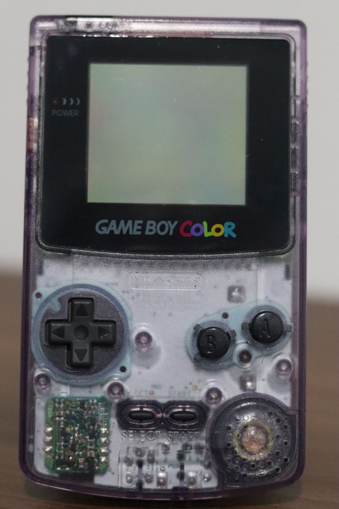 Game Boy Color Transparente