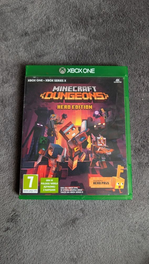 Minecraft Dungeons Hero Edition Xbox Płyta