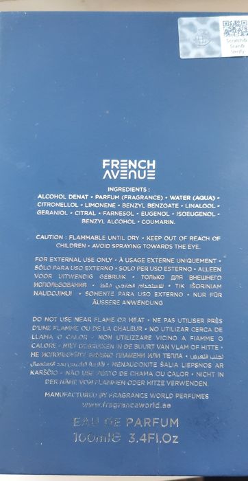 French Avenue Azzure Oud, Armaf, Lattafa, Afnan, Ajmal, Rasasi