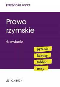 Prawo rzymskie. Pytania Kazusy Tablice Testy